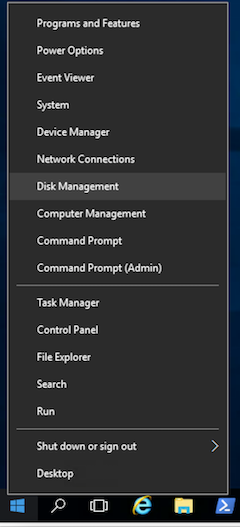 Open Disk Management