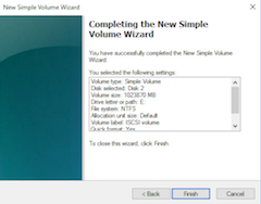 Configure Volume